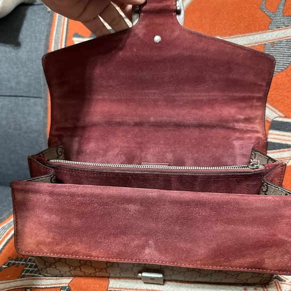 GUCCI ❤️🌟DIONYSUS GG SUPREME BLOOMS W/ SILVER-TONED TIGER HEAD CLOSURE⭐️ - Picture 9 of 14